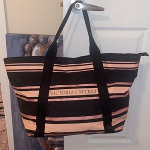 Victoria’s Secret Striped Tote Bag
